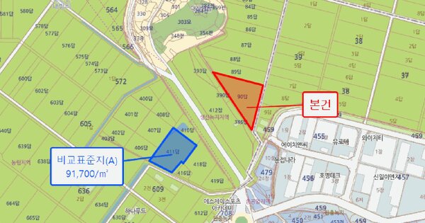 경상남도 창원시 의창구 대산면 대방리 90  미지정 경매 물건 이미지
