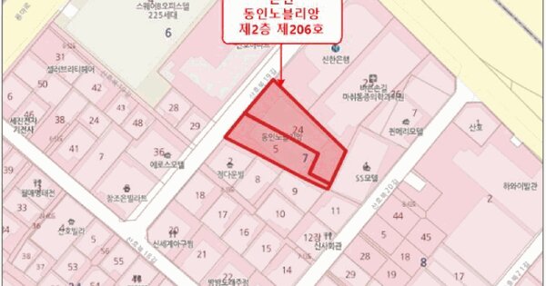 경상남도 창원시 마산합포구 산호동 7-5 동인노블리앙  2층 206호 미지정 경매 물건 이미지