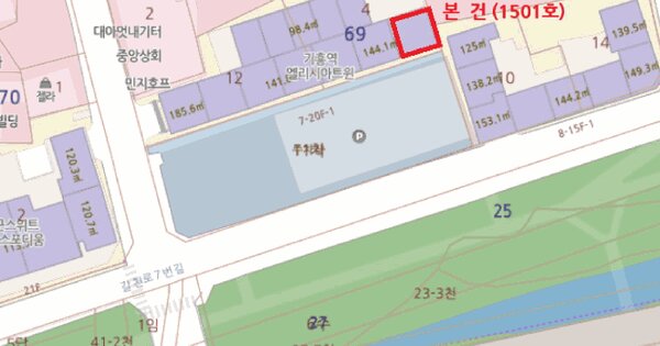 경기도 용인시 기흥구 신갈동 69-4 엘리시아1차  15층1501호 미지정 경매 물건 이미지