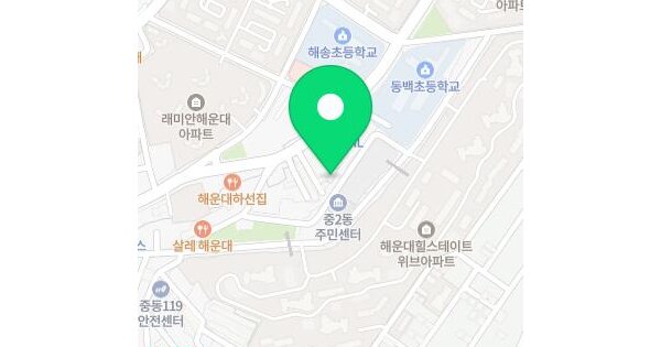 부산광역시 해운대구 중동 1520-25  1층102호 미지정 경매 물건 이미지