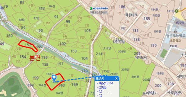 경기도 화성시 만세구 팔탄면 화당리 152  미지정 경매 물건 이미지