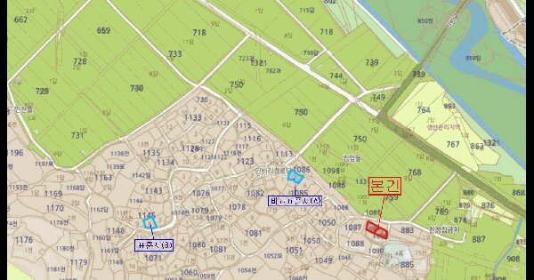 경상북도 포항시 북구 기계면 인비리 1089  미지정 경매 물건 이미지