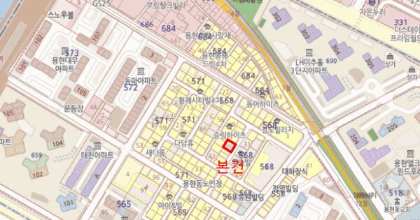 인천광역시 미추홀구 용현동 568-38  5층502호 미지정 경매 물건 이미지