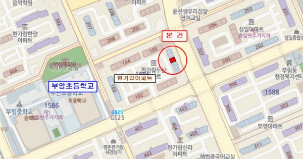 경기도 안양시 동안구 관양동 1586-6 한가람아파트 106동 6층603호 미지정 경매 물건 이미지