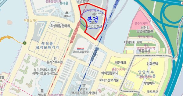 경기도 광명시 일직동 514 지아이디씨  14층비1401호 미지정 경매 물건 이미지