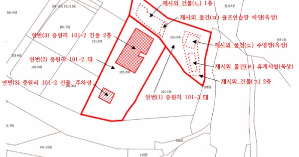 경기도 양평군 용문면 중원리 101-3  미지정 경매 물건 이미지