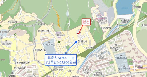 충청북도 청주시 상당구 용담동 97-13  미지정 경매 물건 이미지