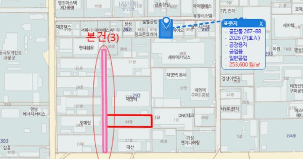 경상북도 구미시 공단동 292-48  미지정 경매 물건 이미지
