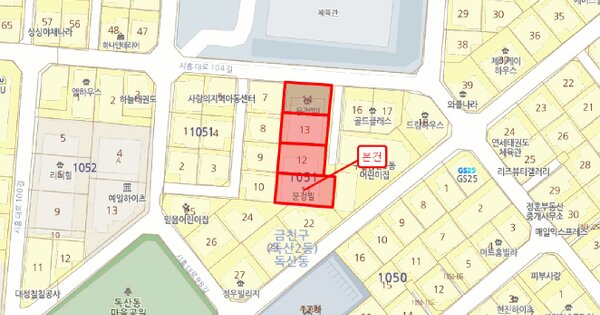 서울특별시 금천구 독산동 1051-11 문정빌 제2동 제5층 제504호 미지정 경매 물건 이미지