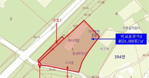 경기도 김포시 통진읍 서암리 395-2  미지정 경매 물건 이미지