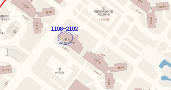 경기도 시흥시 배곧동 174 호반베르디움센트로하임 1108동 21층2102호 미지정 경매 물건 이미지