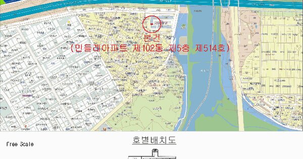 대구광역시 북구 검단동 1128-3 민들레아파트 102동 5층514호 미지정 경매 물건 이미지