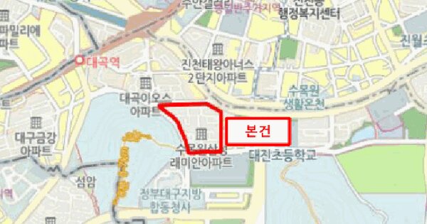 대구광역시 달서구 대곡동 1012 수목원삼성래미안 106동 15층1505호 미지정 경매 물건 이미지