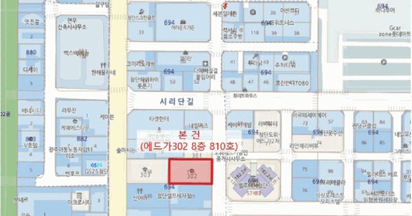 광주광역시 광산구 쌍암동 694-115 에드가302  8층810호 미지정 경매 물건 이미지