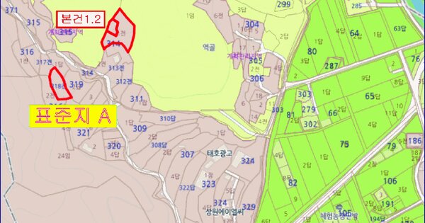 충청남도 공주시 우성면 도천리 314  미지정 경매 물건 이미지