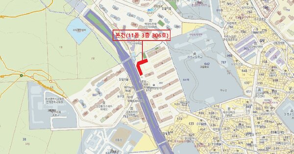 부산광역시 부산진구 당감동 791 국제백양아파트 11동 3층306호 미지정 경매 물건 이미지