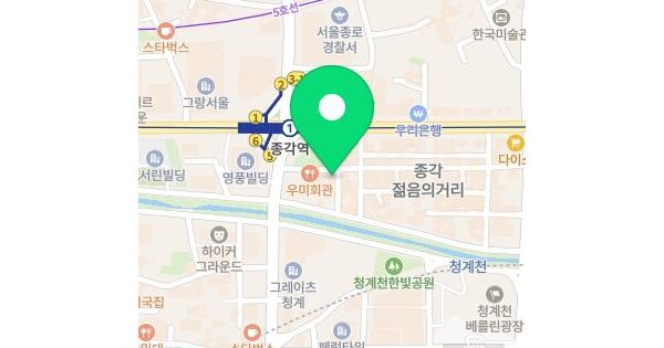 서울특별시 종로구 관철동 44-1  미지정 경매 물건 이미지