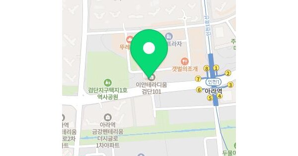 인천광역시 검단구 원당동 1041-10 이안테라디움검단101,주건축물제1동  2층201호 미지정 경매 물건 이미지