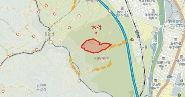 경상북도 경산시 옥곡동 산27  미지정 경매 물건 이미지