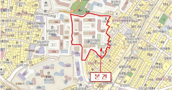 서울특별시 동대문구 답십리동 10 동아아파트 102동 제13층 제1305호 미지정 경매 물건 이미지
