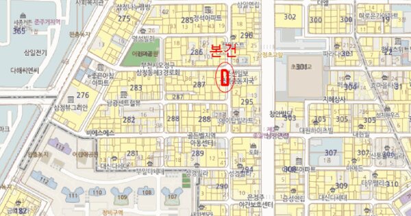 경기도 부천시 오정구 삼정동 287-13 삼정래미안  5층502호 미지정 경매 물건 이미지