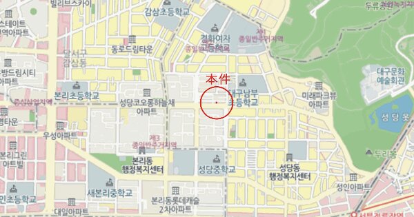 대구광역시 달서구 성당동 726-1 5동 미지정 경매 물건 이미지
