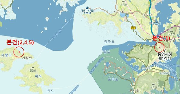 경상남도 통영시 북신동 693-1  미지정 경매 물건 이미지