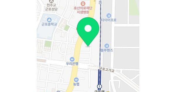 경기도 군포시 당동 747-15 비씨팰리스3차  6층603호 미지정 경매 물건 이미지