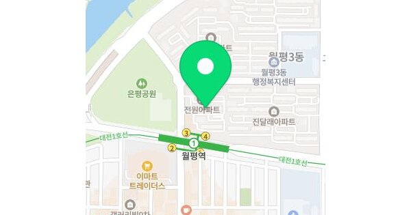 대전광역시 서구 월평동 312 전원아파트 101동 4층406호 미지정 경매 물건 이미지