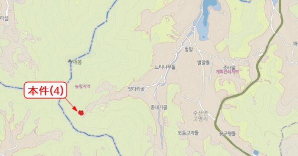 충청북도 제천시 수산면 고명리 178  미지정 경매 물건 이미지