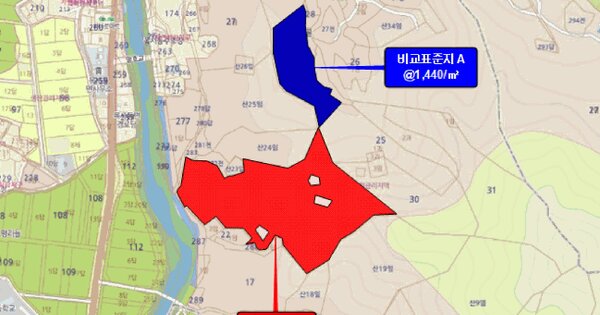 전라남도 곡성군 목사동면 평리 산20  미지정 경매 물건 이미지