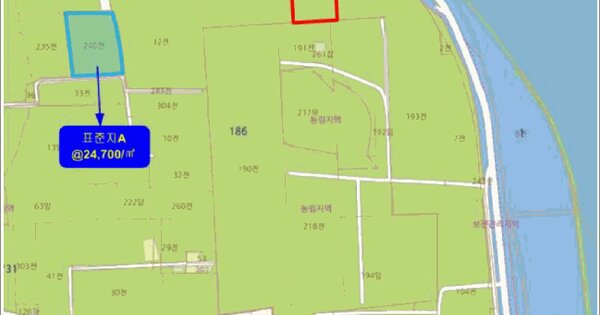 전라남도 광양시 진월면 월길리 186-213  미지정 경매 물건 이미지