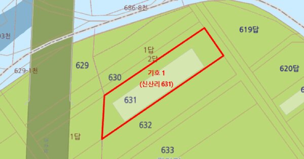 경기도 파주시 광탄면 신산리 631  미지정 경매 물건 이미지