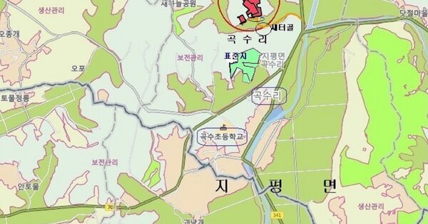 경기도 양평군 지평면 곡수리 OOOOO 임야 경매 물건 이미지