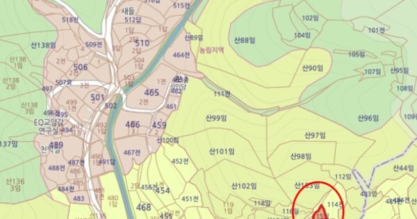 경상북도 포항시 남구 장기면 학곡리 OOO 임야 경매 물건 이미지