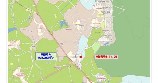 전라남도 무안군 해제면 유월리 OOO O OOO 대지 경매 물건 이미지