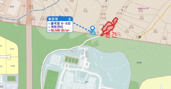 경상북도 김천시 율곡동 OOOOOO O OOO 답 경매 물건 이미지
