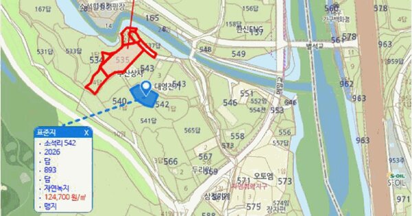 경상남도 양산시 상북면 소석리 535  미지정 경매 물건 이미지