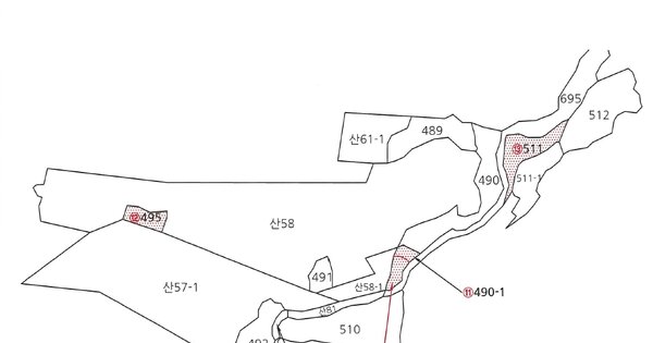 경상북도 상주시 외남면 송지리 OOOOO 답 경매 물건 이미지