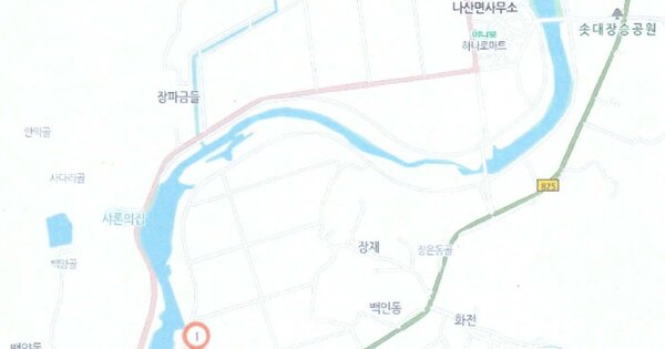 전라남도 함평군 나산면 수하리 OOOOOO 답 경매 물건 이미지