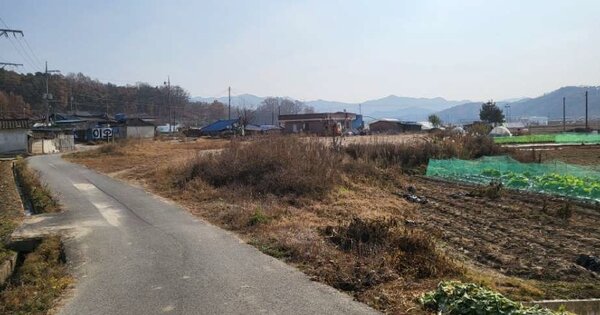 충청북도 괴산군 청안면 청용리 OOO 대지 경매 물건 이미지