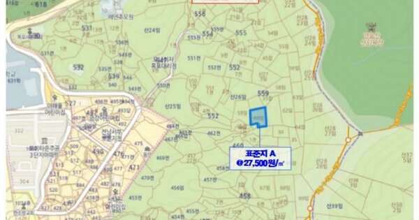 전남 목포시 용해동 OOOOOO 임야 경매 물건 이미지