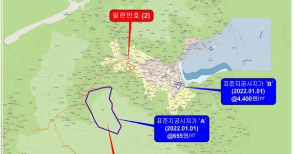 전라남도 신안군 도초면 우이도리 OOOOOO 임야 경매 물건 이미지