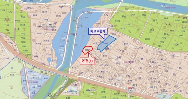 경상북도 김천시 봉산면 덕천리 OOO 답 경매 물건 이미지