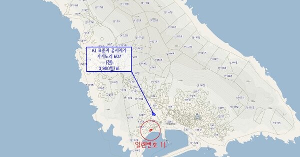 전라남도 신안군 흑산면 가거도리 OOOOO 전 경매 물건 이미지