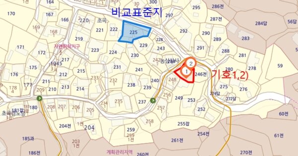 경상북도 김천시 남면 초곡리 OOOOO O OOO 대지 경매 물건 이미지