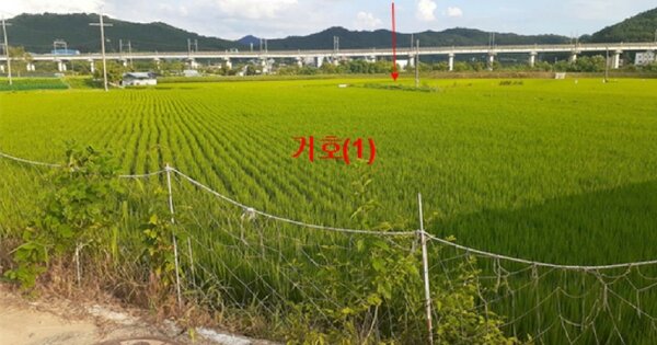 충청남도 아산시 득산동 OOOOO O OOO 답 경매 물건 이미지