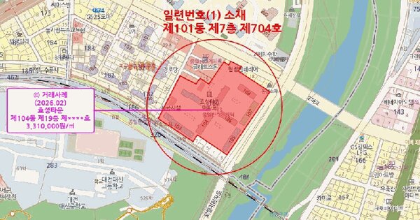 대전광역시 서구 도마동 180-2 효성타운 101동 7층704호 미지정 경매 물건 이미지