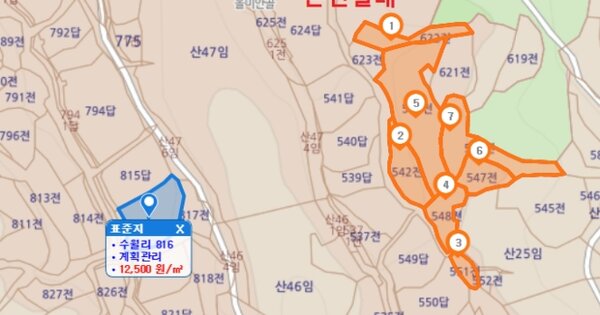 경상북도 예천군 지보면 수월리 OOO 전 경매 물건 이미지