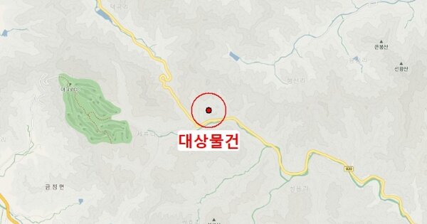 전라남도 영암군 금정면 세류리 OO 대지 경매 물건 이미지